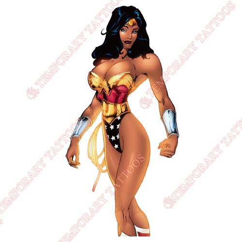 Wonder Woman Customize Temporary Tattoos Stickers NO.378
